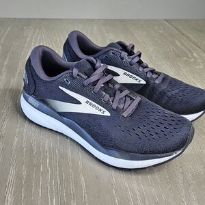 Brooks Ghost 16 Women's Size 8.5 Black Grey White Neutral Road Running Trainer